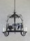 French Wrought Iron Chandelier, 1900 5