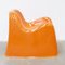Sedia arancione di Sergio Mazza per Artemide, anni '70, Immagine 4