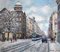 Rolands Krisjans, Winter in the City, 2000, Olio su tela, Immagine 1
