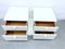Mutaro Bedside Cabinets by Peter Maly for Interlübke, 1970s, Set of 2 3