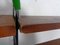 Schwedisches Wandregal aus Teak & Metall von Kajsa & Nils Nisse Strinning für String, 1950er 26
