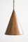 Brutalist Danish Hand-Hammered Copper Pendant Lamp from ES Horn Aalestrup, 1960s 1