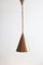 Brutalist Danish Hand-Hammered Copper Pendant Lamp from ES Horn Aalestrup, 1960s 3