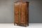 Brown Walnut Wardrobe, 1880s 1
