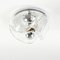 Lampada ad incasso grande Mid-Century moderna di Koch & Lowy per Peill & Putzler, Germania, anni '60, Immagine 3