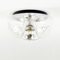 Lampada ad incasso grande Mid-Century moderna di Koch & Lowy per Peill & Putzler, Germania, anni '60, Immagine 4