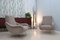 Fauteuils Style Lady Mid-Century, 1950s, Set de 2 1