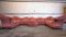 Vagues SofaElements in Coral Ribbed Fabric from Roche Bobois, Set of 10, Image 5