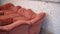 Vagues SofaElements in Coral Ribbed Fabric from Roche Bobois, Set of 10, Image 7