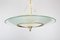 Italian Pendant Lamp in Glass, 1950s 2