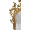 Large Venetian Louis XV Style Mirror in Carved and Gilded Wood, 1980s 5