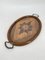 Antique Tray with Elaborate Wooden Inlays in the Shape of a Star, 1900s, Image 5