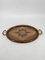 Antique Tray with Elaborate Wooden Inlays in the Shape of a Star, 1900s, Image 4