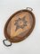 Antique Tray with Elaborate Wooden Inlays in the Shape of a Star, 1900s, Image 1