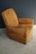 French Leather Club Chair, 1950s, Image 3
