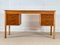 Escritorio danés de roble, años 60, Imagen 8