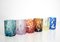 Vintage Italian Murano Glass Water Glasses by Maryana Iskra Verres for Ribes, Set of 6 2