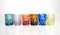 Vintage Italian Murano Glass Water Glasses by Maryana Iskra Verres for Ribes, Set of 6 4
