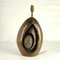 Brutalist Bronze Table Lamp attributed to Robert Phandeve, 1970s 5