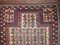 Antique Afghan Baluch Handmade Prayer Rug, 1880s 3