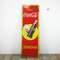 Emailliertes Coca Cola Schild, 1957 1
