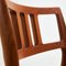 Juego de comedor de teca de Niels O. Møller para JL Møllers Møbelfabrik, años 60. Juego de 7, Imagen 41