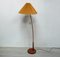 Geschwungene deutsche Mid-Century Stehlampe aus Teakholz, 1950er 3