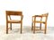 Sillas de comedor escandinavas vintage de pino de Gm Mobler, años 60. Juego de 5, Imagen 8