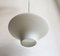 Lampada da soffitto bianca opaca, anni '60, Immagine 5