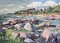 Edgars Vinters, Rocky Seashore, 1980, Oil on Cardboard 1
