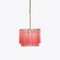 Pink Piccolo Amaro Drum Chandelier from Pure White Lines 11