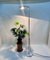 Frühe Modell Mezzaluna Halogen Stehlampe mit Marmorfuß von Bruno Gecchelin für Skipper, Italien, 1970er 6