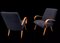 Set of Model 53 Armchairs by Jaroslav Smidek for Ton, 1960s, Image 5