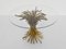 Coffee Table Sheaf of Wheat from Maison Jansen, France, 1960s, Image 4