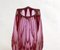 Small Faceted Vase Cut in Purple-Pink Glass, 1960s 3