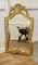 Dramatic Gilt-Wood French Wall Mirror 1