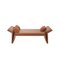 Panama Brown Leather Daybed II by Javier Gomez, Image 2