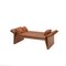 Panama Brown Leather Daybed II by Javier Gomez, Image 1