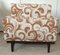 Set of Bouclé Wool Armchairs with Optical Motifs, Italy, 1960s 6