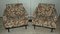 Set of Bouclé Wool Armchairs with Optical Motifs, Italy, 1960s 1