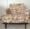 Set of Bouclé Wool Armchairs with Optical Motifs, Italy, 1960s 2