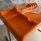 Space Age Orix Orange Writing Desk by Vittorio Parigi and Nani Prina for Molteni, 1970s 16