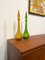 Vintage Empoli Karaffen aus Glas, 1960er, 2er Set 2