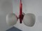 Space Age Ceiling Lights in Milk Glass, 1970s, Set of 3 8