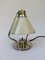 Art Deco Nickel-Plated Table Lamps, Set of 2 13