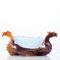 Dragon Tafelaufsatz aus mehrfarbigem Kristallglas & Glas von Daum, Frankreich, 1980er 14