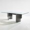 Brutalist Dining Table by Giovanni Offredi for Saporiti, 1970s 1