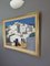 Town Blocks, Oil Painting, 1950s, Framed, Image 4
