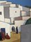 Town Blocks, Oil Painting, 1950s, Framed, Image 11