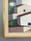 Town Blocks, Oil Painting, 1950s, Framed, Image 8